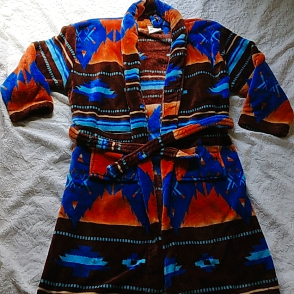 Tribal print large robe
